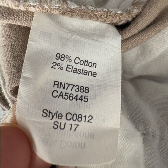 J.Crew Women's 9" Frankie Bermuda Chino Shorts 8 Tan Stretch Preppy Old Money - Picture 7 of 11